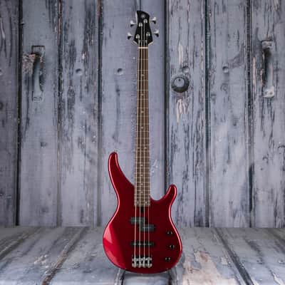 Yamaha TRBX174 Electric Bass, Metallic Red image 4