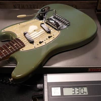 Fender 1966 Mustang Daphne Blue OHSC image 7
