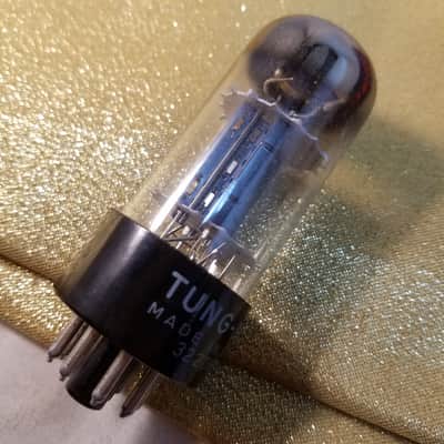 Tung-Sol 6SN7GTB tNOS AT1000 TESTED Vacuum Tube T7 tall glass dual triode 1956-1961 image 4