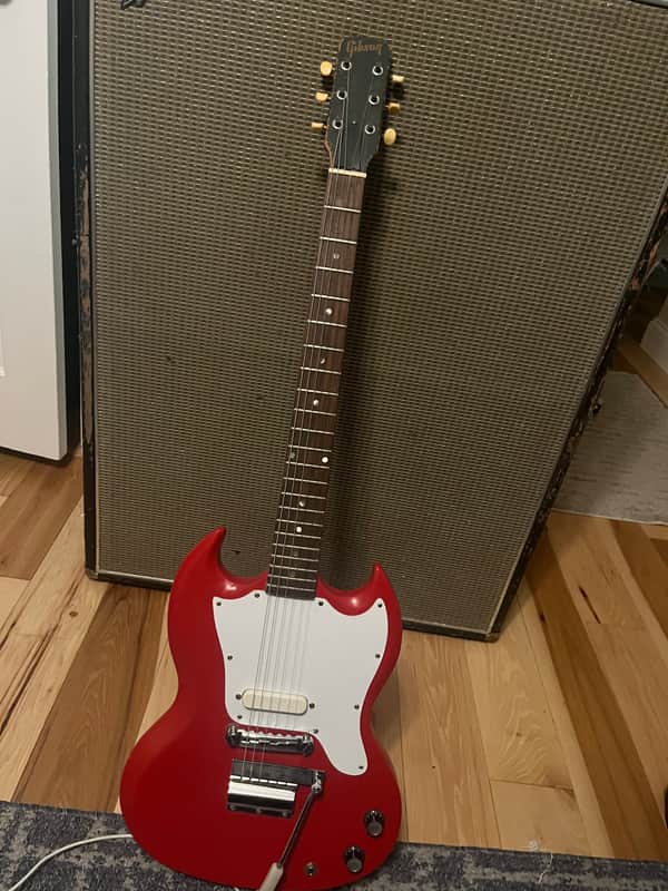 1966 Gibson Melody Maker Cardinal Red image 1