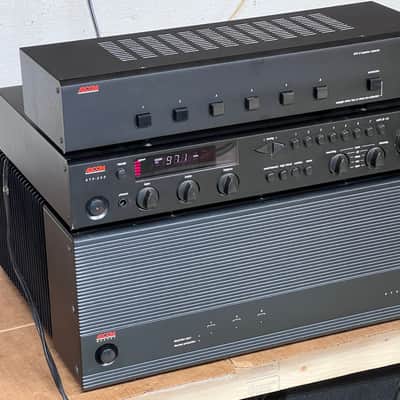 Adcom Adcom GTP 350 Pre & Adcom GFA 5503 Amp & Adcom GDS 6 speaker selector 1990-1999 - Black image 2