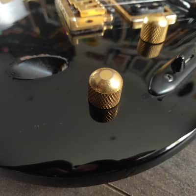1993 Ibanez Japan SV470 HSH Slim Superstrat (Black) image 2