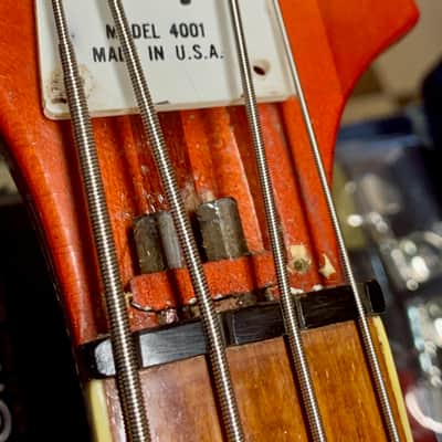 Rickenbacker 4001 1974 - Fireglo image 12