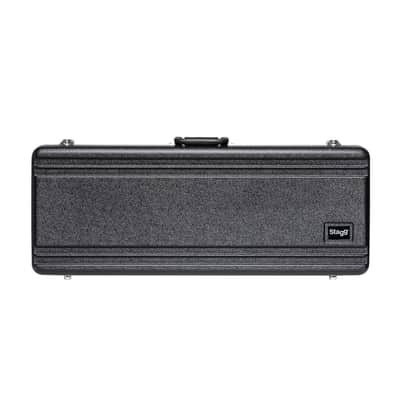 STAGG Medium Weight Black Plastic ABS Moulded Case For Tenor Saxophone Sax image 4