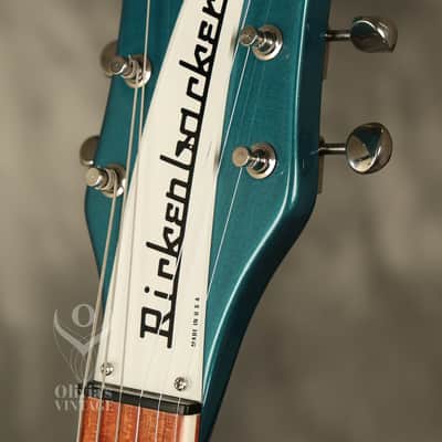 1996 Rickenbacker 360V64 Turquoise image 8