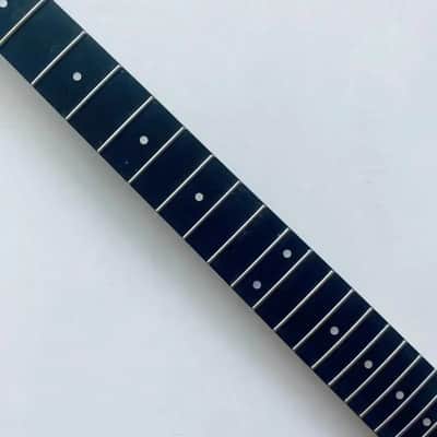 Black Babilon Maple Wood Guitar Neck, Rosewood 24 Frets Fingerboard image 5