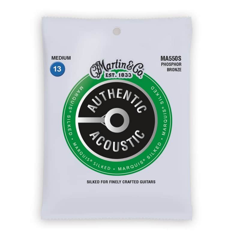 NEW Martin Authentic Acoustic Marquis Silked - MA550S - Phosphor Bronze - Medium .013-.056 image 1