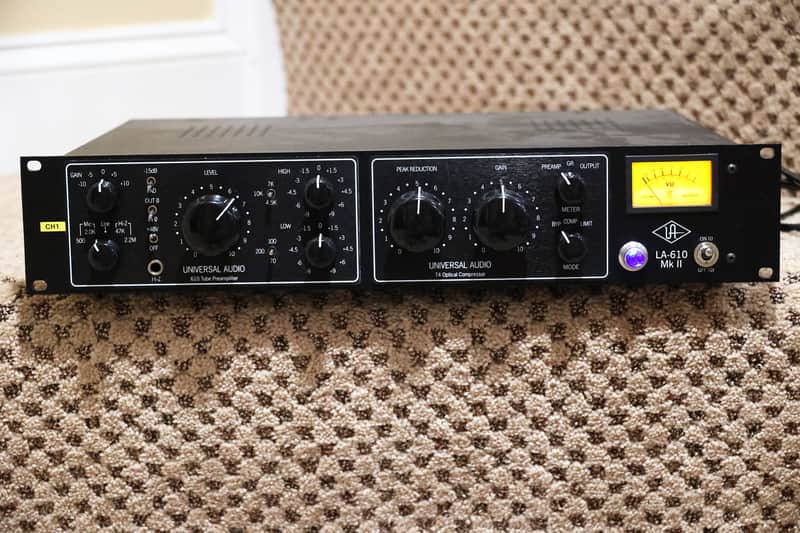 Universal Audio LA-610 MkII Tube Channel Strip 2008 - Present - Black image 1