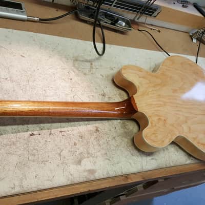 1997 Epiphone Supernova. Refinished Nirto Natural. Seymour Duncans image 8