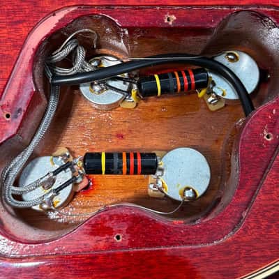 Gibson Custom Shop ‘57 Les Paul Custom 2005 - Faded cherry LPR-7 R7 image 13