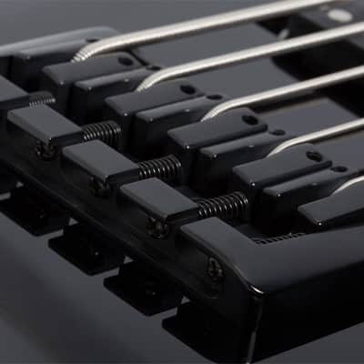 Schecter J-5 5-String Bass Guitar (Black) (Used/Mint) image 8