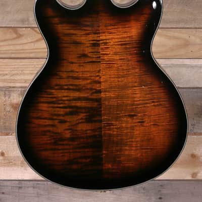 Ibanez Artstar ASH300 Semi-Hollow Guitar Tobacco Brown Hardshell image 3