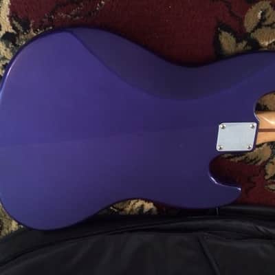 Fender JAZZ BASS  Purple / Black LEFTY  MADE IN MEXICO LEFT HANDED LH image 5