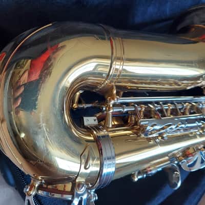 Cecilio Mendini HMAS-LN alto saxophone Brass image 8