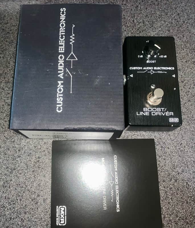 MXR MC401 CAE Boost/Line Driver guitar effects pedal image 1