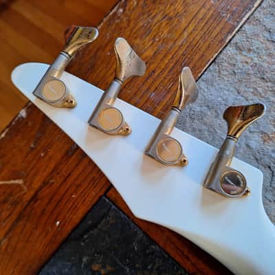 Greco Guitar Device w/Spirit Energy bass active MIJ '80s - white image 7