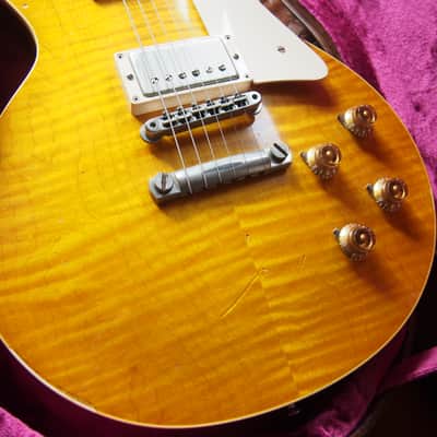 2014 Gibson '59 Les Paul Collector's Choice #26 "Whitford Burst" aged R9 + OHSC + tags image 8
