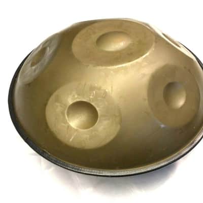 Handpan 6 Töne G-C-D-E-F-G' gold-bronze, ausgewogener,meditativer Klang,Top verarbeitet!+TASCHE! image 2