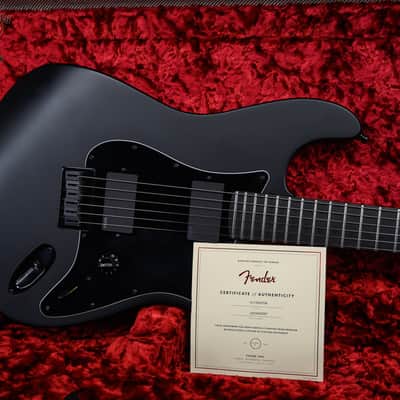 Fender Jim Root Stratocaster Flat Black 2024 w/OHSC image 9
