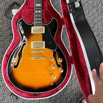 Ibanez John Scofield JSM10VYS Electric Guitar, Vintage Yellow Sunburst image 3