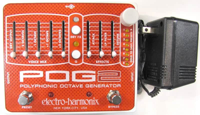 Electro-Harmonix POG2 Polyphonic Octave Generator -2025 image 1