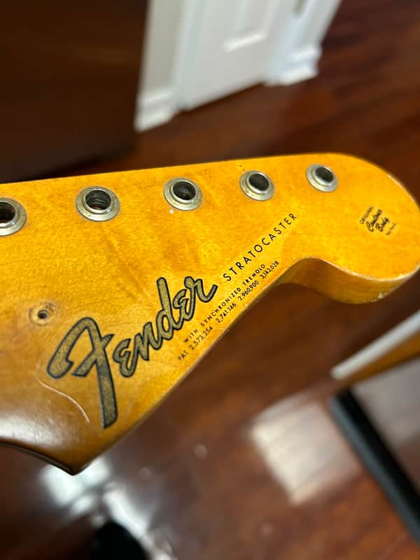 1964 Fender Stratocaster neck rosewood image 1