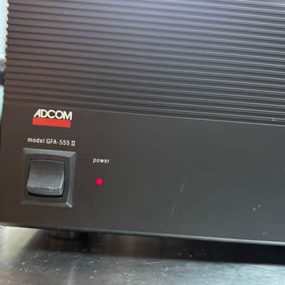 Adcom GFA-555 II stereo power amplifier image 15