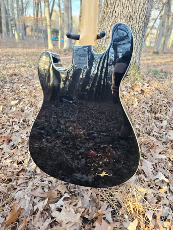 Kramer Ferrington Acoustic Electric Bass KFB-2 89-90 Gene | Reverb