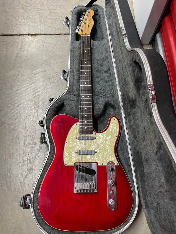 Fender Telecaster Plus V2 with Rosewood Fretboard 1995 - 1998 - Crimson Burst OHSC