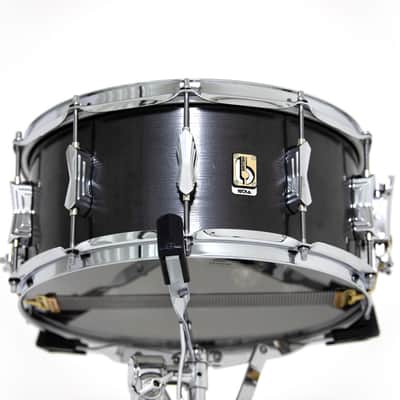 British Drum Co. TAL-14-65-SN Nicko McBrain Signature Series Talisman Steel Snare 6.5" x 14" (TAL-14-65-SN-U) image 6