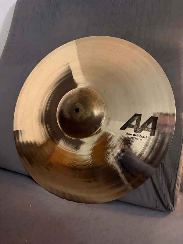 Sabian 18" AA Raw Bell Crash Cymbal 2019 - Present - Brilliant image 1