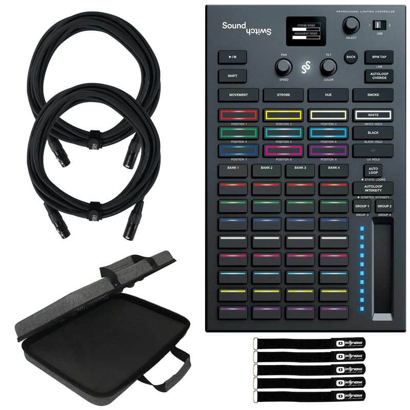 SoundSwitch Control One Professional DJ DMX Universe Lighting Controller w Case image 1