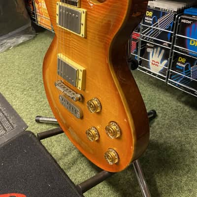 Dean Soltero Standard guitar in trans amber - Made in Korea image 16