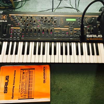 Quasimidi Sirius Synthesizer Groovebox Keyboard with Original Vocoder/PSU/Manual RARE GreatCondition image 1