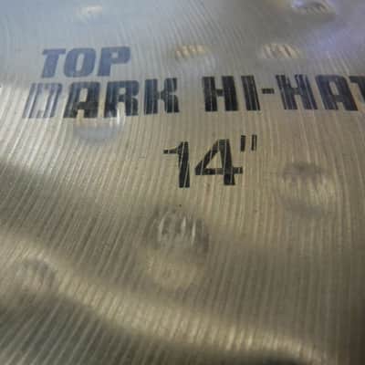 1983 Paiste 14" Sound Creation Dark Hi Hats-Excellent! image 3