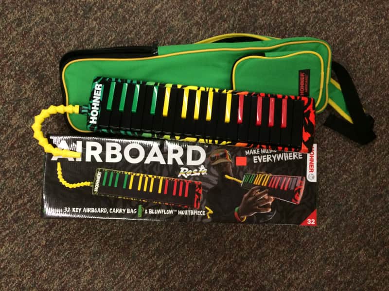 Hohner AB32-RASTA Airboard 32-Key Melodica image 2