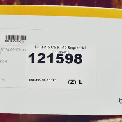 Behringer 960 sequential controller 2021 - Nero image 5