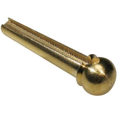 Pick Boy Brass Acoustic Guitar Bridge Pin Set With Extractor image 2