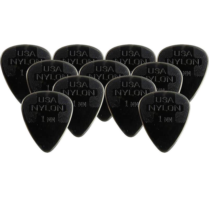 Dunlop 44P10 Nylon Standard 1.0mm Guitar Picks (12-Pack) image 1