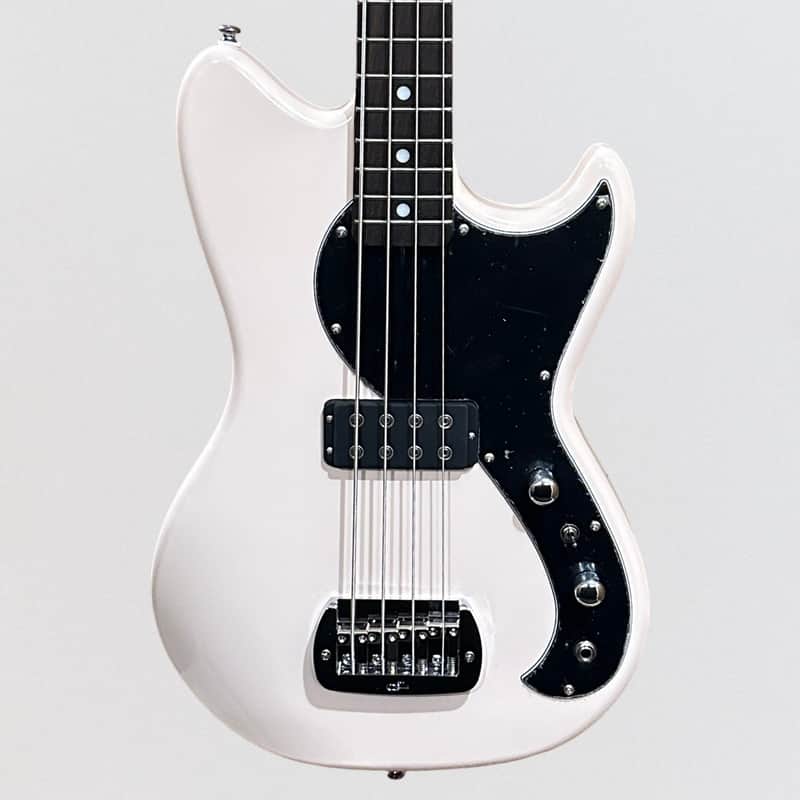 G&L Tribute Series Fallout 4 String Short Scale Electric Bass Guitar - Olympic White image 1