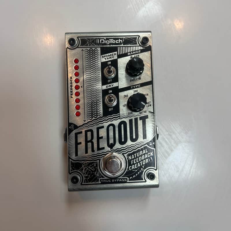 DigiTech FreqOut Natural Feedback Creator 2010s - Silver/Black image 1