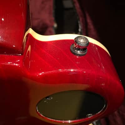 Godin Summit Classic Supreme LTD 2020 Cherry Burst Killer Flame, Pro Set, El Rayo Pickups, A Rocker! image 12
