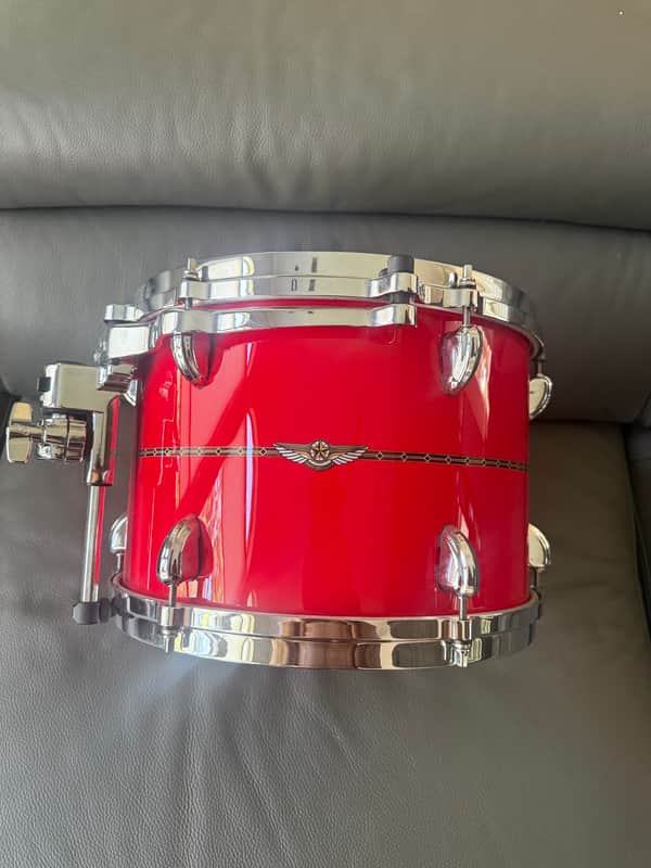 Tama Star Bubinga 13x9 Tom - Solid candy red image 1
