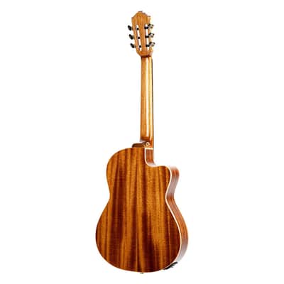 Ortega Guitars Performer Series LH Thinline A/E Nylon String Guitar - Open Box image 8