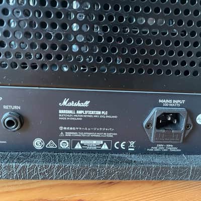 Marshall Studio Classic SC20H "JCM 800 Lead Series" 20-Watt Guitar Amp Head - 2022 - Stealth Black imagen 3