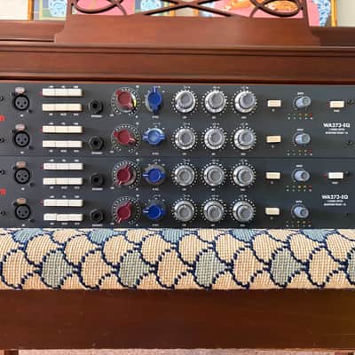 (2) Warm Audio WA273-EQ 2-Channel British Microphone Preamp / EQ 2018 - Present - RAF Blue Gray image 1