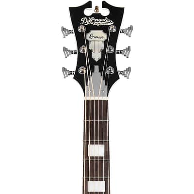 D'Angelico Premier Bowery Dreadnought Acoustic-Electric Guitar Regular Natural image 5