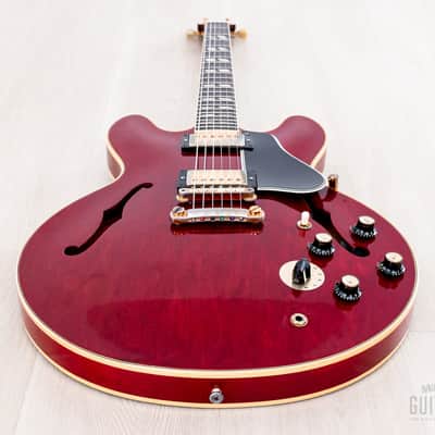 1964 Gibson ES-345 Vintage Semi-Hollow Guitar Cherry, Collector-Grade w/ Case image 11