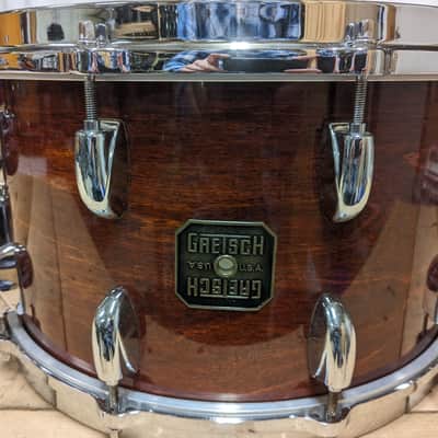 Gretsch USA Custom Snare Square Badge 1980s image 2