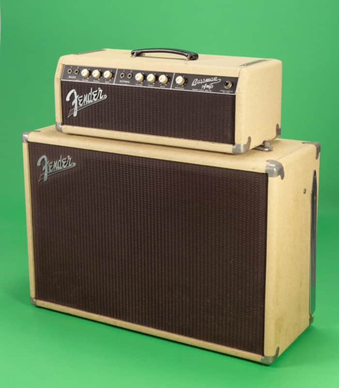 Fender Bassman 1962 - white tolex blond image 1